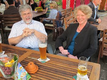 Hans-Josef Tscharke, der vor &uuml;ber 20 Jahren den MEF-Kreis ins Leben rief, mit seiner Frau Christa
