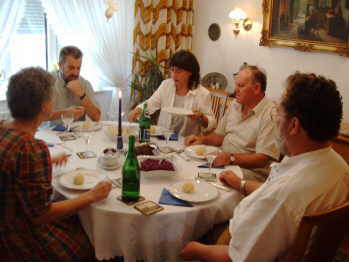 Mittagessen bei Renate und Hans Schmitz