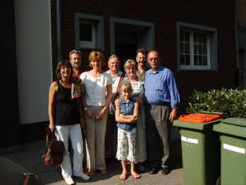 Ele, Theo, Angelika, Victor, Lissy, Brigitte, Martin und Claus