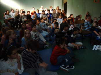 Besuch in der Grundschule Klosterstra&szlig;e in Duisburg