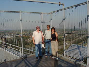 Auf dem Gasometer in Oberhausen
