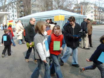 Kinder in Oberhausen laufen f&uuml;r Kinder in Norte Potos&iacute;
