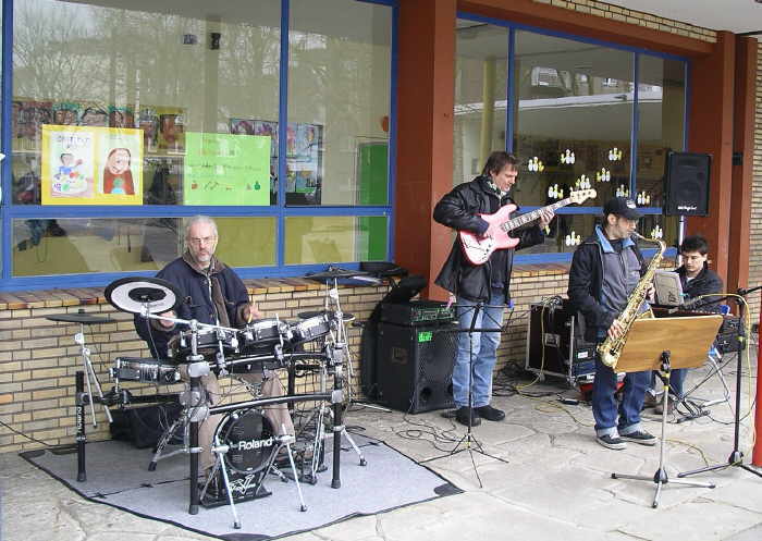 Und  der Jazz'n Groove Club spielte live