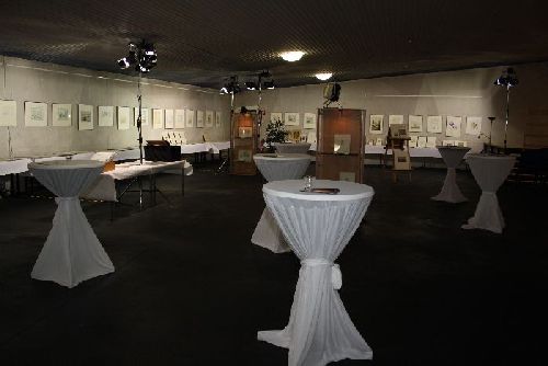 Vor der Vernissage