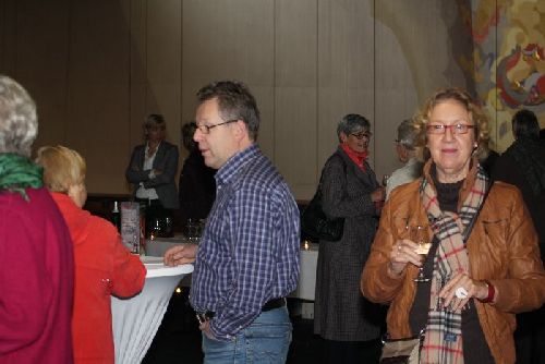 Begegnungen bei der Vernissage