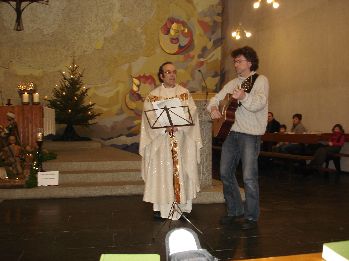 Alleluja in Spanisch, Deutsch und Aymara