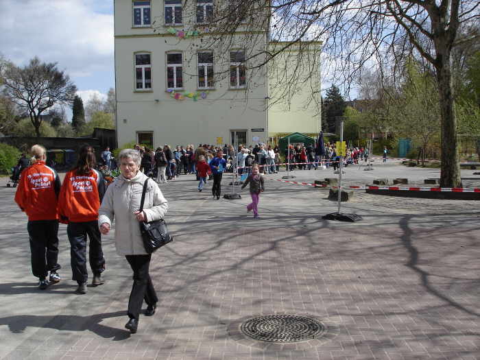Petrus lie&szlig; die Sonne scheinen...