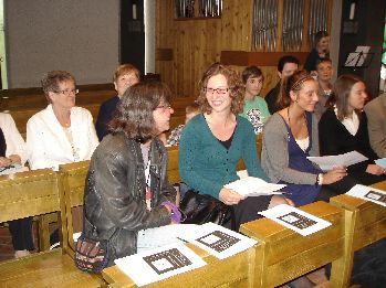 Erste Reihe von links: Ele, Lisanne und Patricia