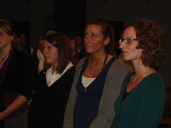 Von rechts: Lisanne und Patricia