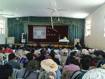 Gemeindesaal in Karipuyo