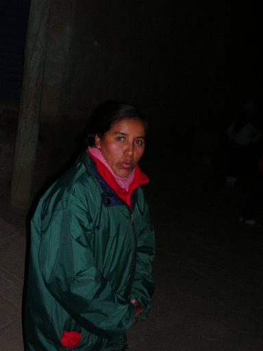 Luz, Leiterin des Internates in Karipuyo