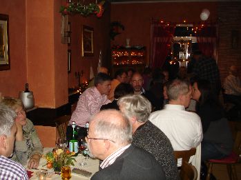 Das Ristorante ist gut gef&uuml;llt